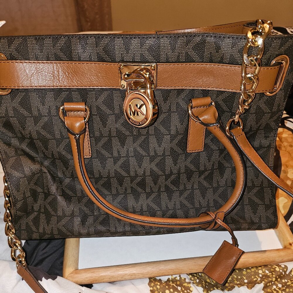 Michael Kors Large Brown Shoulder/Crossbody Bag